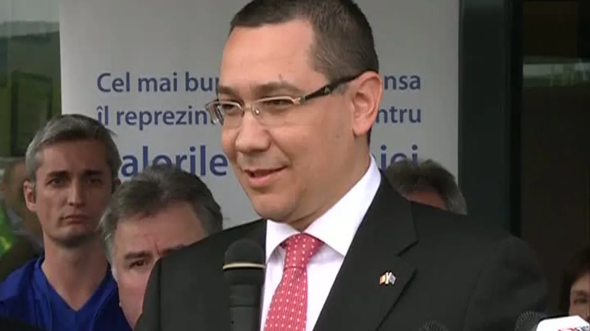 Ponta: E nevoie de un program de coeziune pentru reducerea decalajelor dintre regiunile ţării