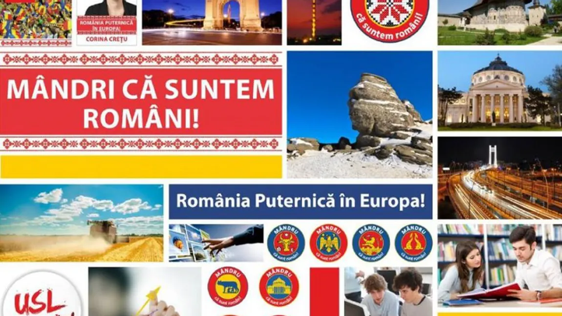 PSD Mureş poate folosi materialele cu Mândri că suntem români