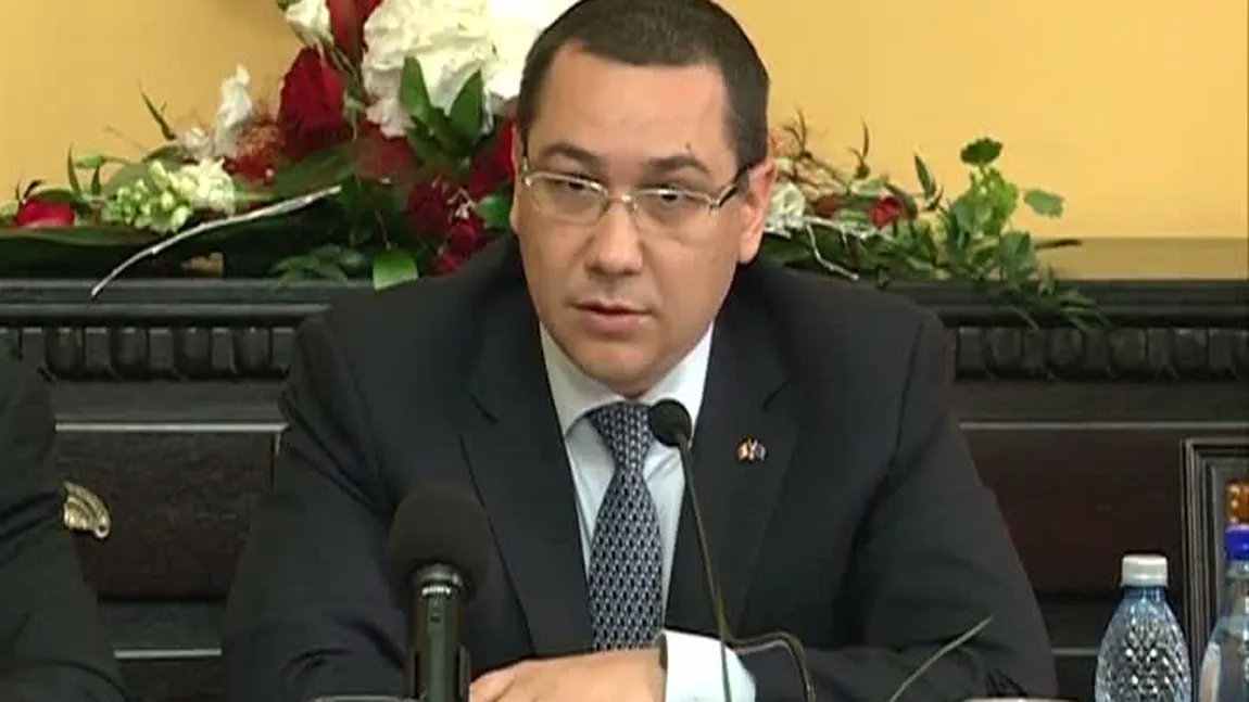 Anunţ IMPORTANT pentru pensionari făcut de premierul Victor Ponta VIDEO