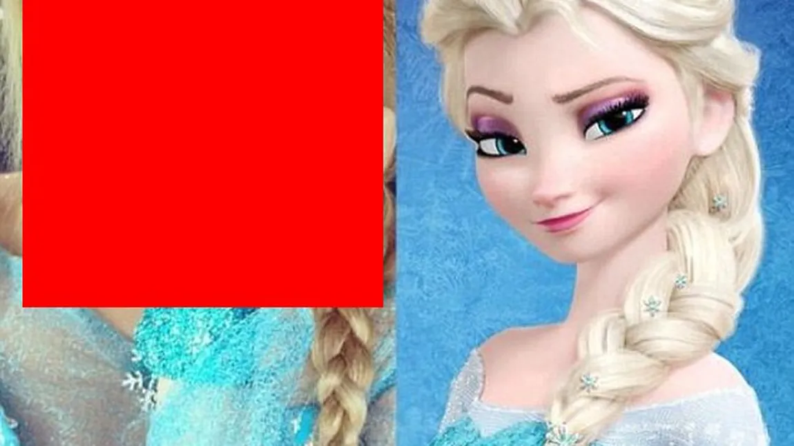 INCREDIBIL: O adolescentă seamănă perfect cu Regina Elsa, din filmul animat Frozen FOTO