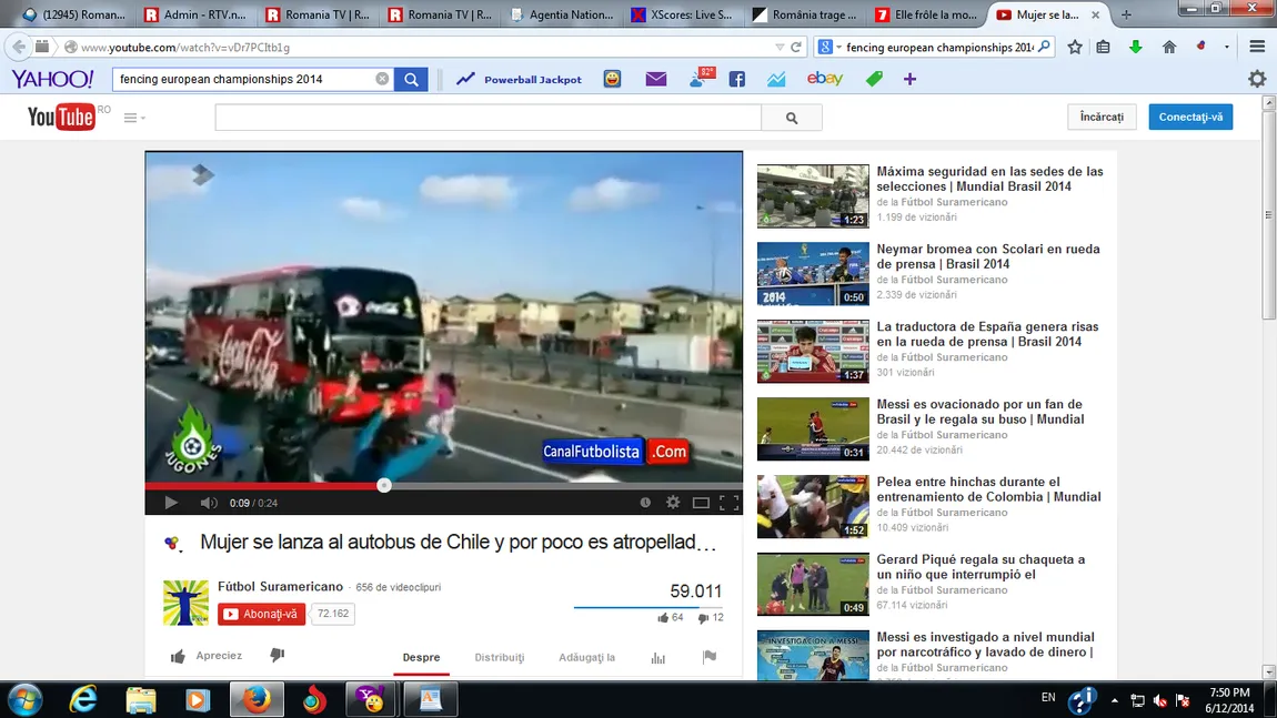 CM 2014. A trecut pe lângă MOARTE, prin faţa autobuzului naţionalei din Chile VIDEO
