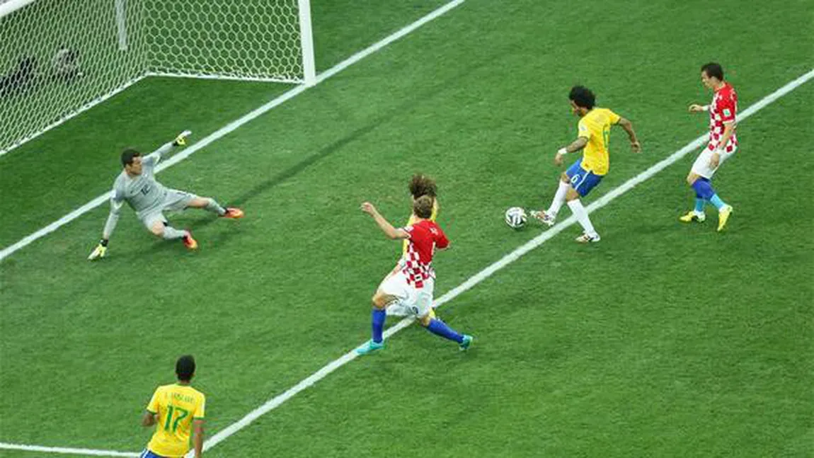 BRAZILIA - CROAŢIA 3-1. Dublă a lui Neymar în deschiderea CM 2014