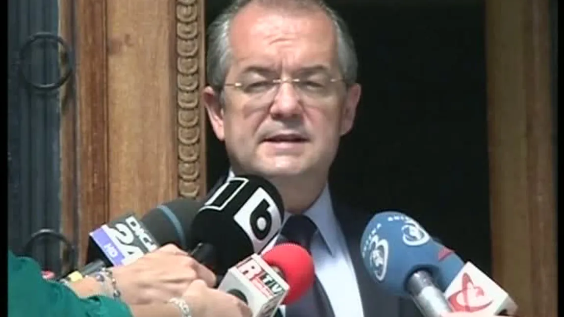 Emil Boc: PARLAMENTUL PENALILOR nu este în măsură să-i dea lecţii preşedintelui Băsescu VIDEO