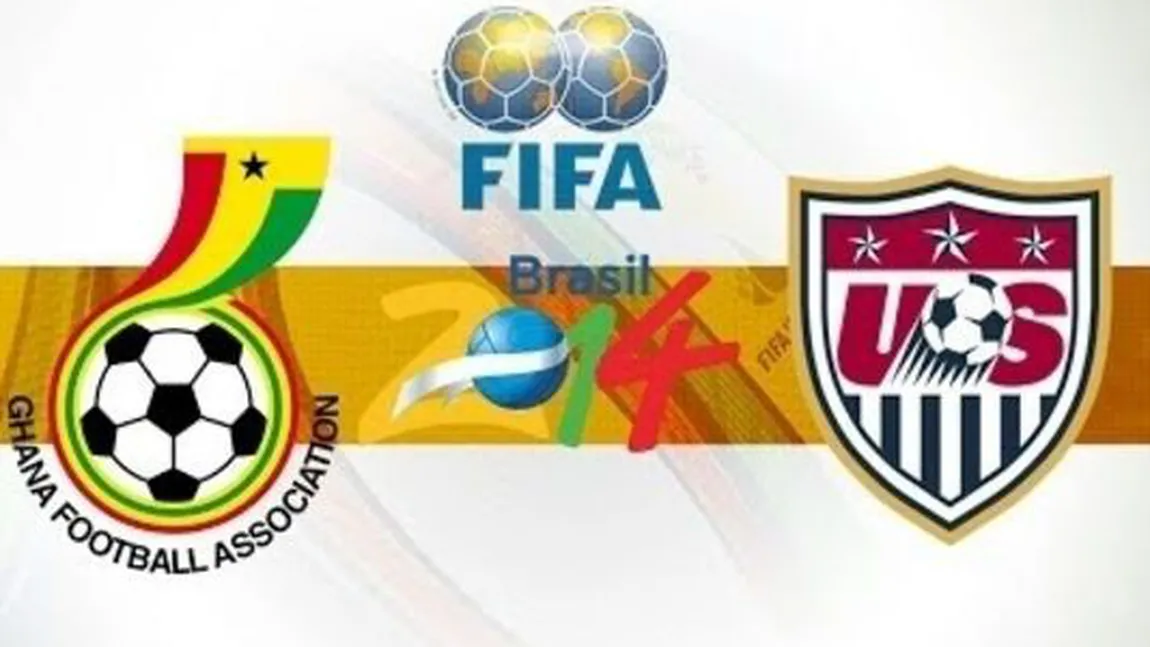 CAMPIONATUL MONDIAL DE FOTBAL 2014: Ghana-SUA 1-2