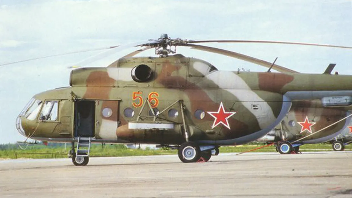 Un elicopter s-a prăbuşit în Rusia
