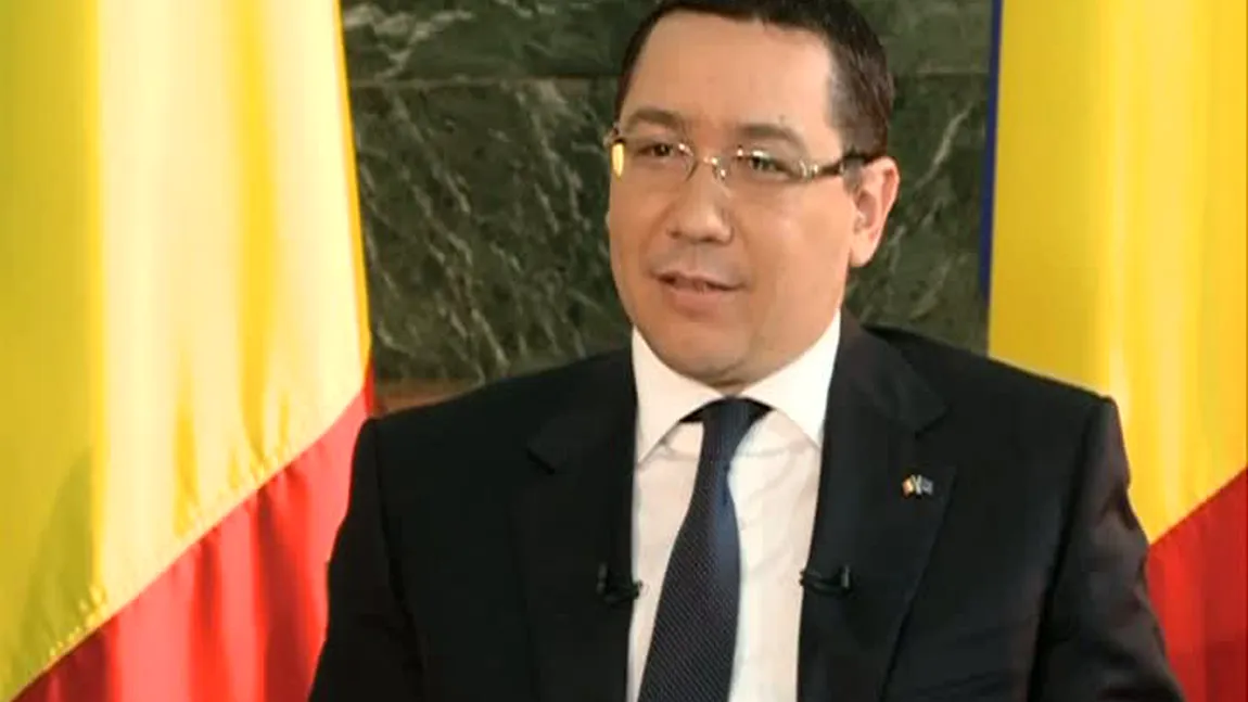 Ponta: Voi cere preşedintelui mandat pentru participarea la Consiliul European