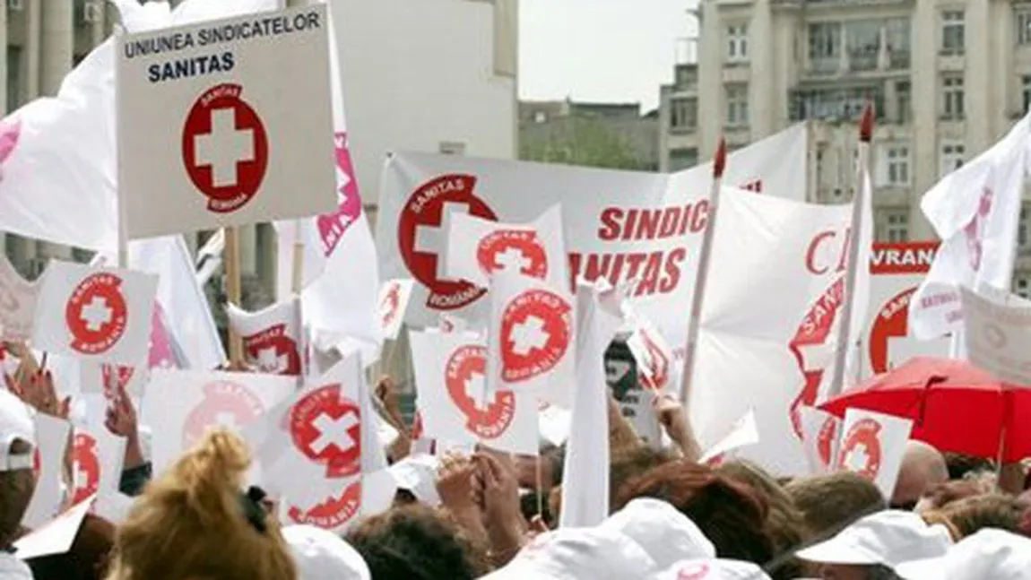 Federaţia SANITAS suspendă protestele până pe 15 septembrie 2014