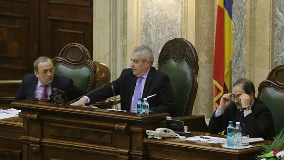 Senatul celebrează 150 de ani de la înfiinţare, în absenţa preşedintelui Traian Băsescu