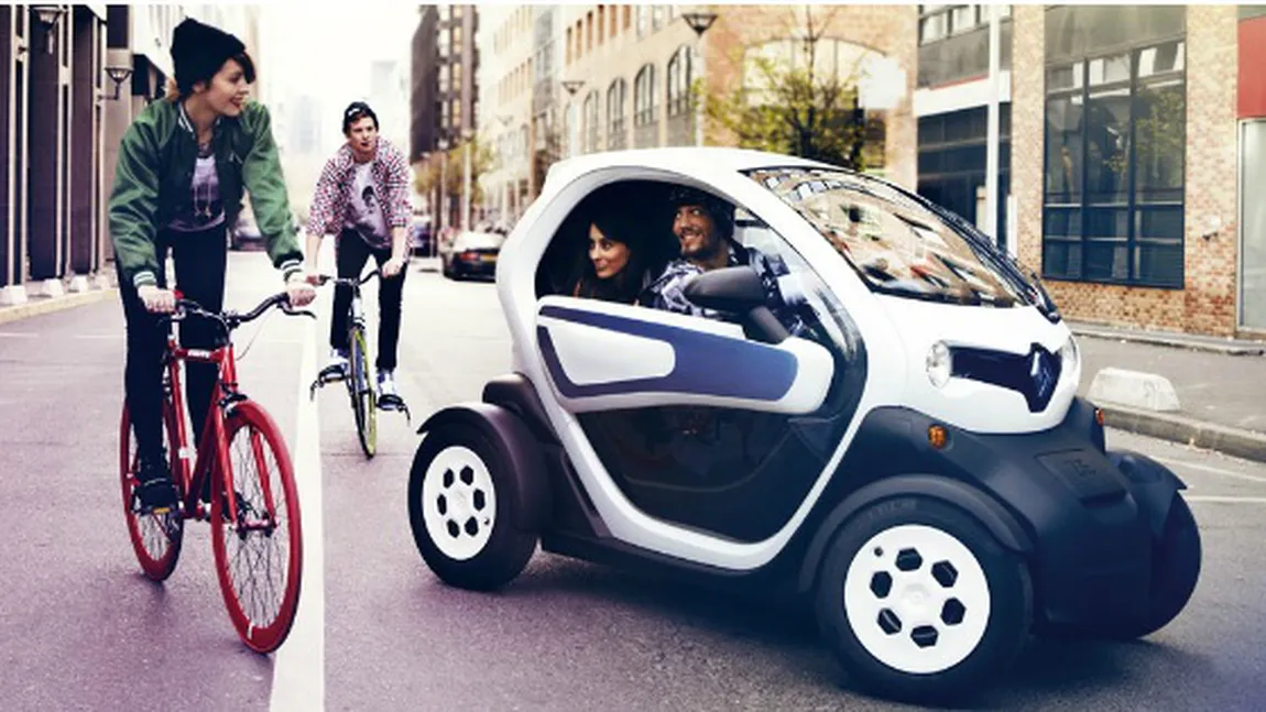 Maşina electrică Renault Twizy, disponibilă în România - GALERIE FOTO