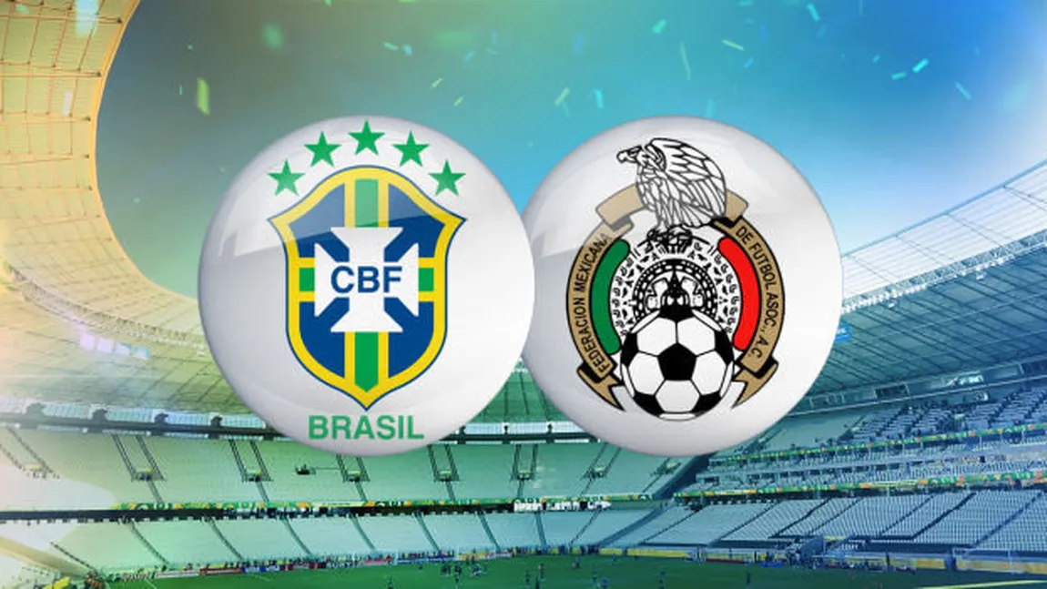 BRAZILIA-MEXIC 0-0. Dezamăgire IMENSĂ pentru gazdele CM 2014