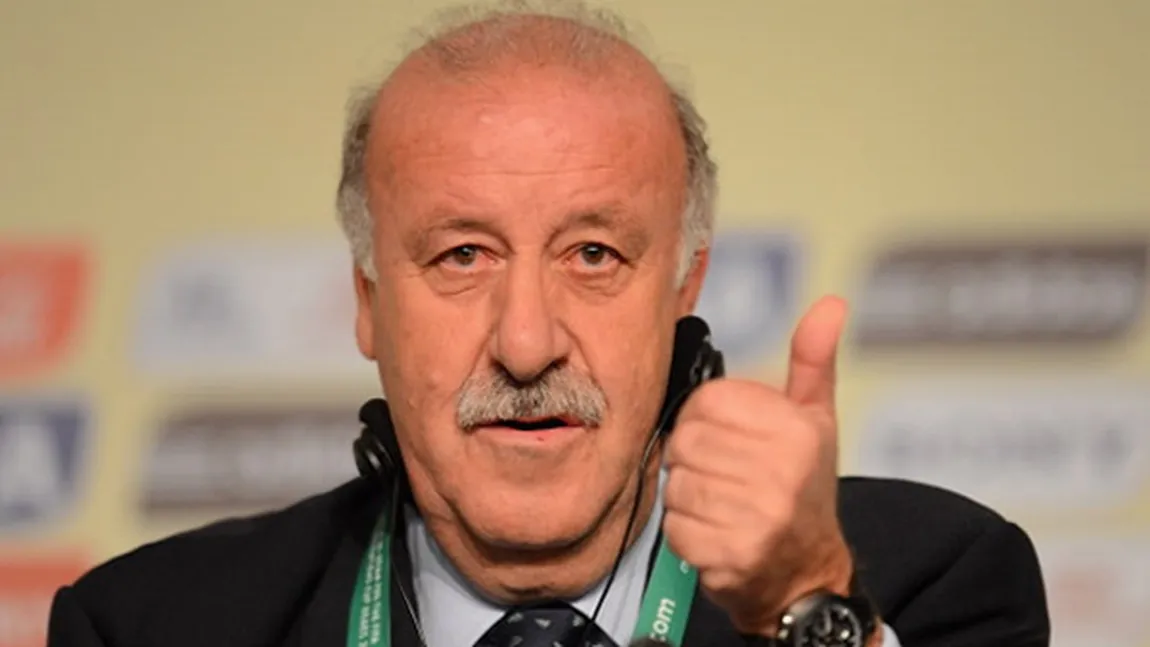 SURPRIZĂ! Vicente del Bosque rămâne selecţionerul Spaniei