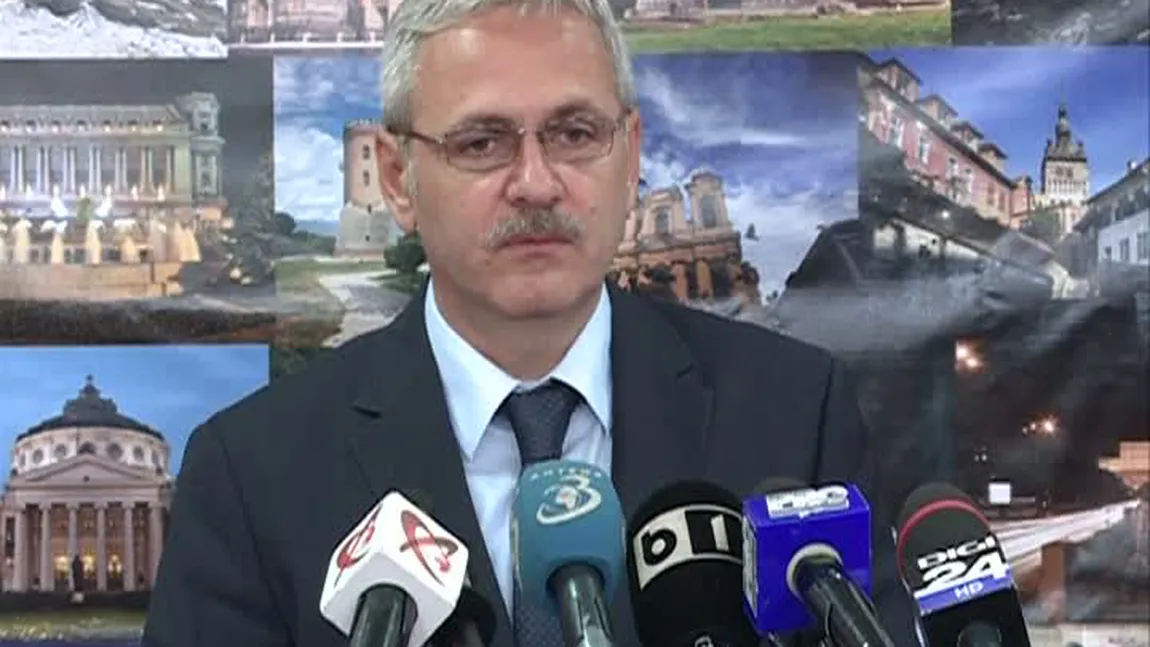 Liviu Dragnea: În turul doi al prezidenţialelor va fi o CONFRUNTARE între Victor Ponta şi Traian Băsescu