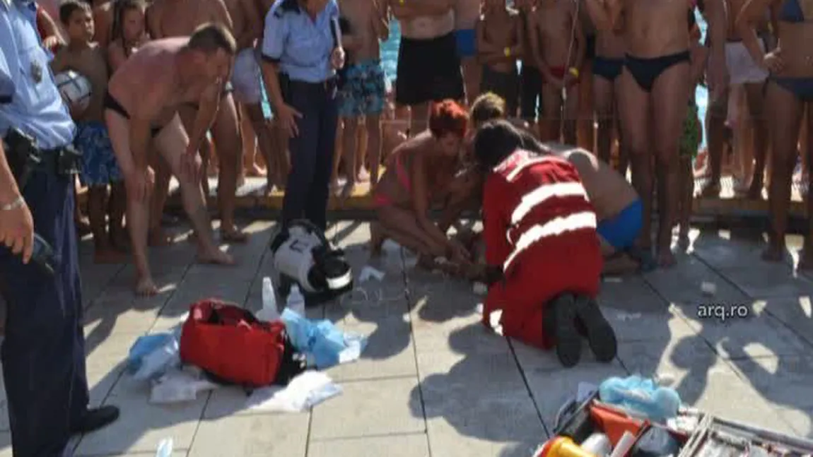 Fetiţă de 4 ani, în comă, după ce a fost la un pas să se înece la un ştrand din Arad