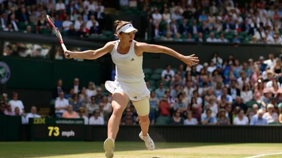 SIMONA HALEP vs EUGENIE BOUCHARD LIVE: 6-7, 2-6