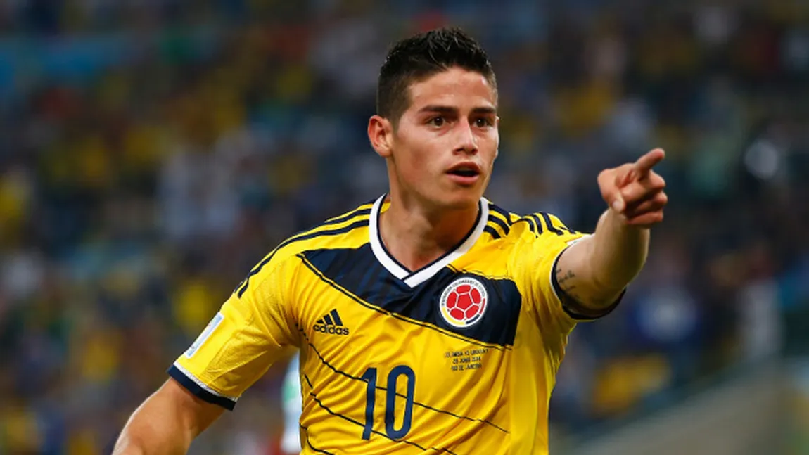 CAMPIONATUL MONDIAL DE FOTBAL 2014. James Rodriguez, nr. 1 la căutări pe GOOGLE