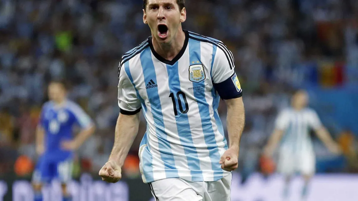 CAMPIONATUL MONDIAL DE FOTBAL 2014: Messi a luat Balonul de Aur