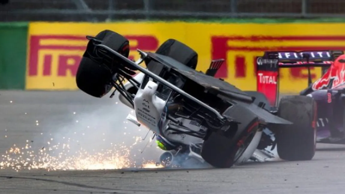 FORMULA 1: Felipe Massa, accident teribil la Marele Premiu al Germaniei VIDEO