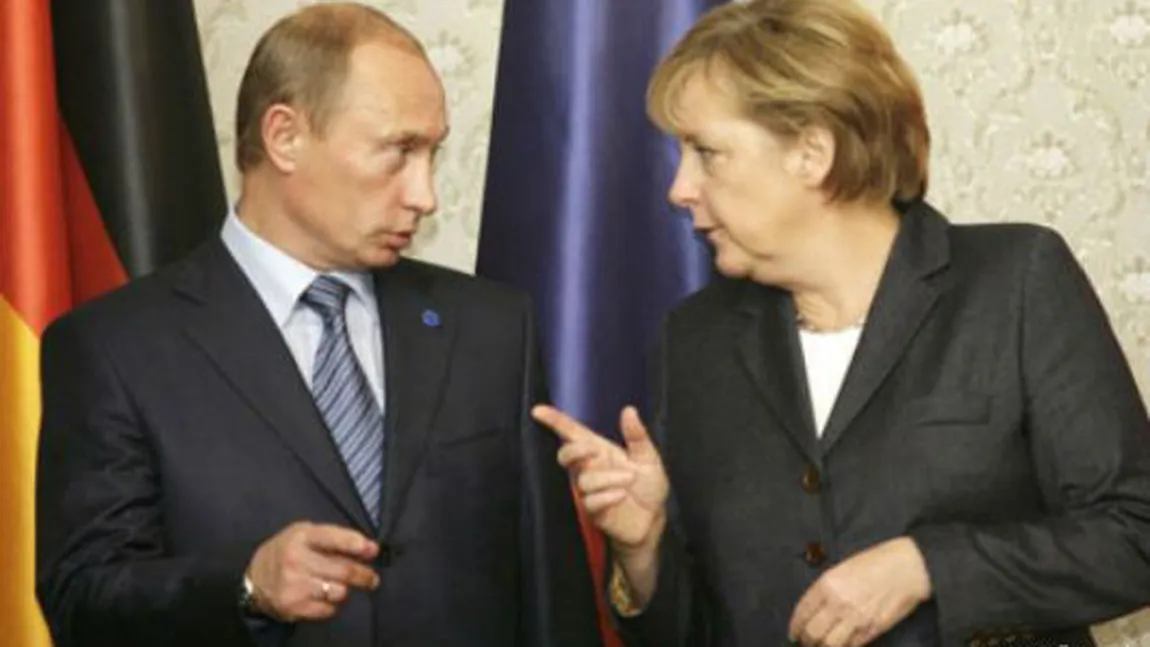 Merkel şi Putin LUCREAZĂ în SECRET la un PLAN pentru Ucraina