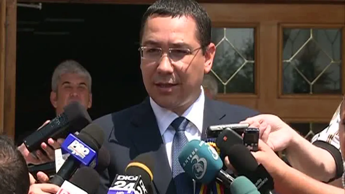 Victor Ponta: Toţi adversarii din cursa prezidenţială sunt puternici şi îi tratez cu respect