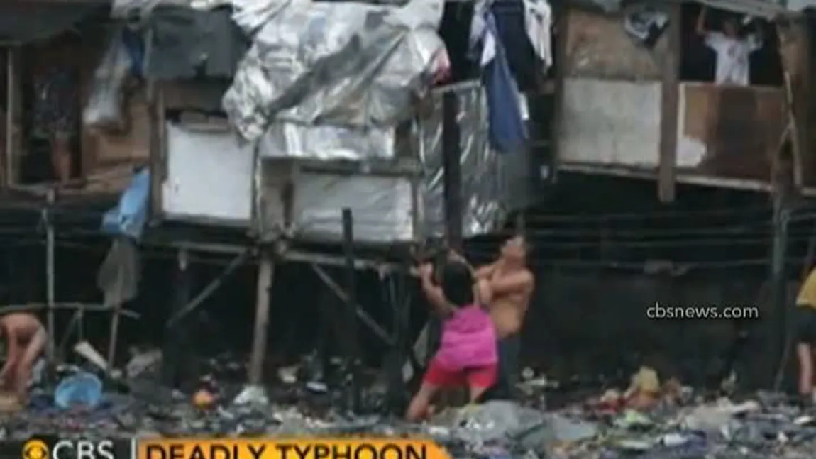 Taifun în Filipine. Zeci de morţi şi mii de case distruse. Urgia se îndreaptă spre China VIDEO
