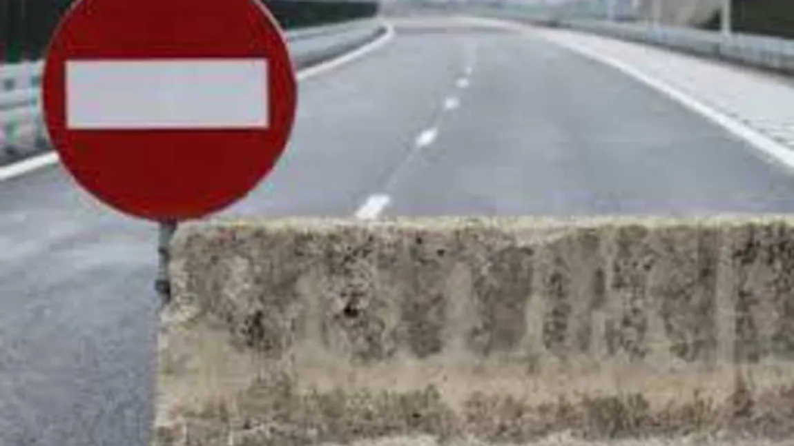 Trafic deschis pe DN 1A, circulându-se alternativ în zona Măneciu