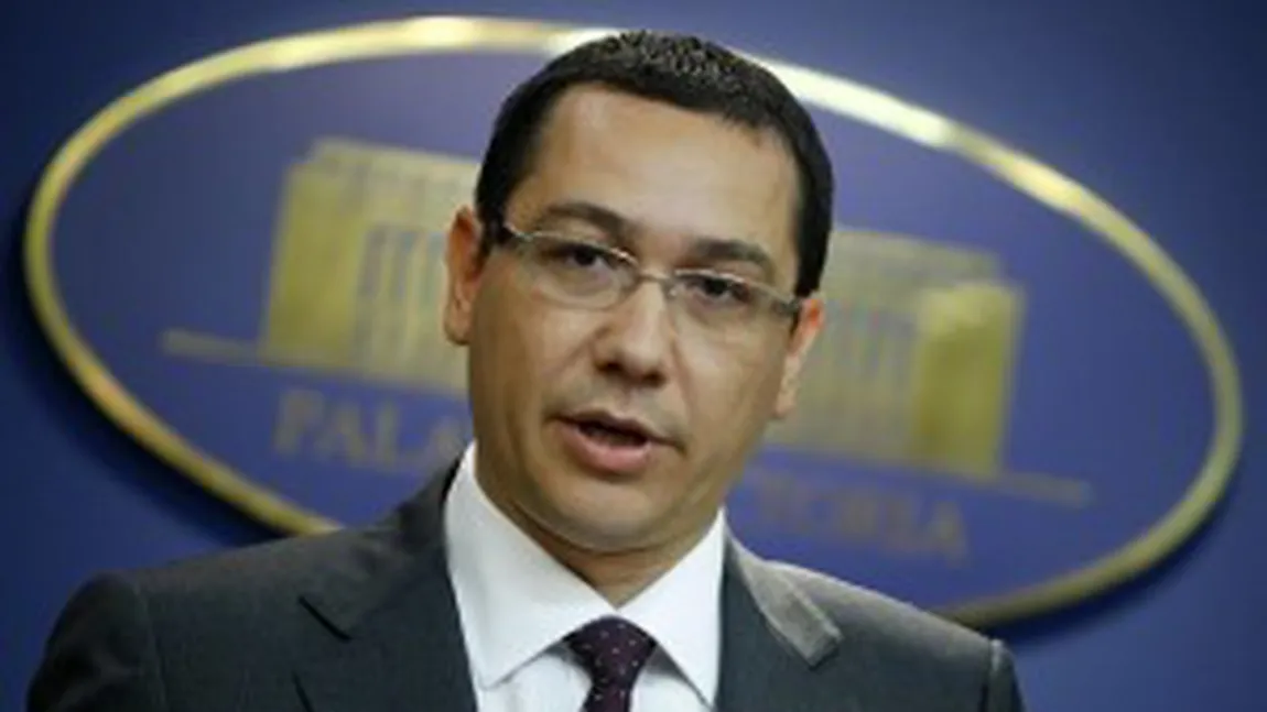 Premierul Ponta a trimis la Cotroceni propunerile pentru noii miniştri de la Cultură şi Buget