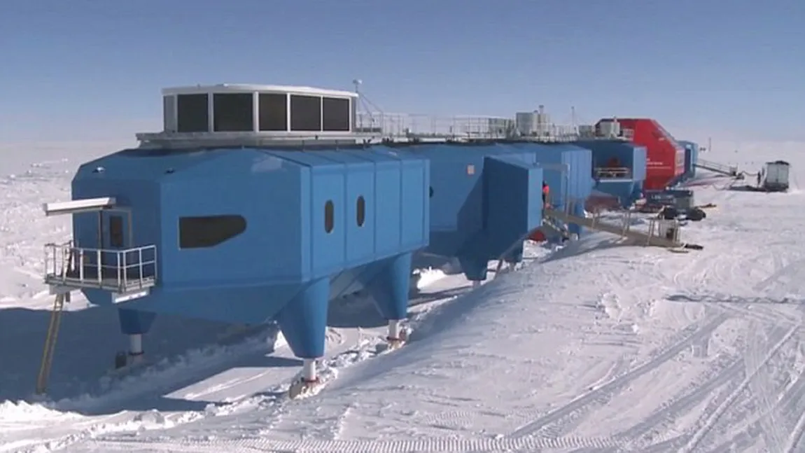 Mai mulţi cercetători, printre care şi un român, blocaţi la -55 grade Celsius, într-o bază din Antarctica FOTO