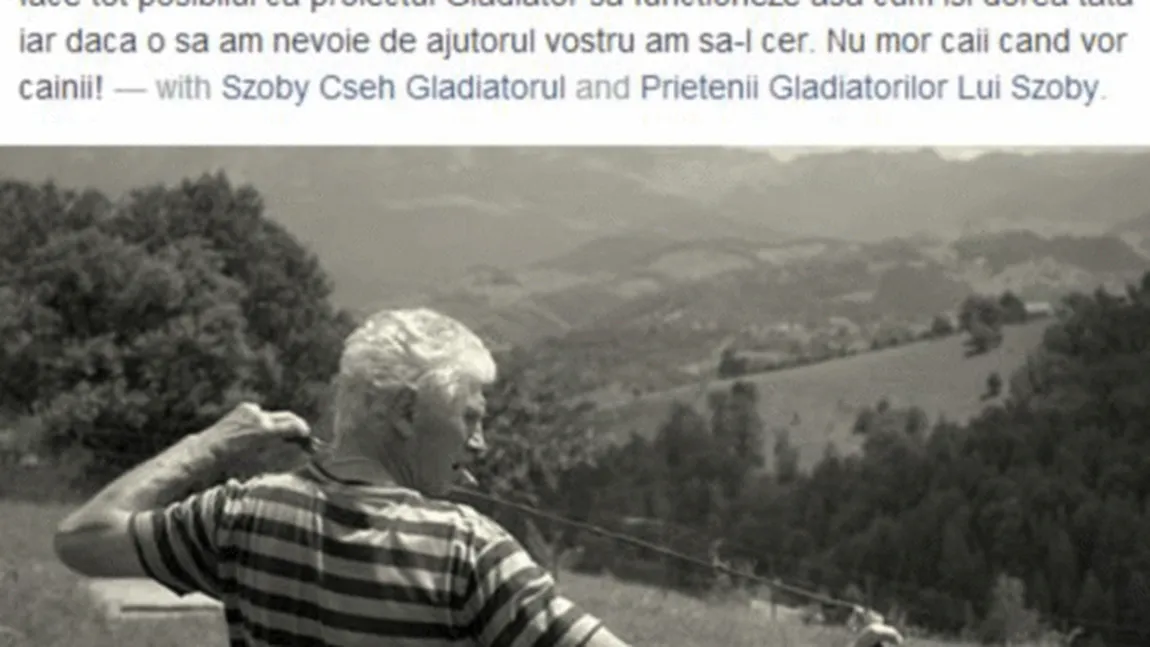 Primul mesaj al fiului lui Szobi Cseh, după moartea tatălui. Ce decizie a luat