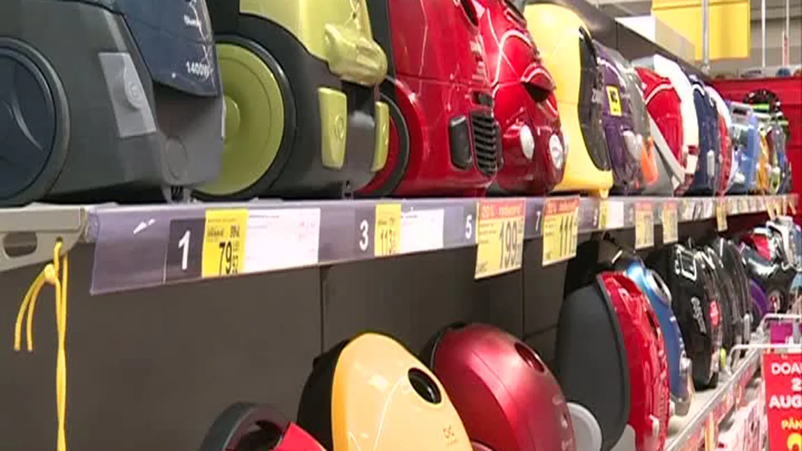 Aspiratoarele puternice, INTERZISE pe piaţă. De la 1 septembrie dispar aparatele mai puternice de 1.600 W