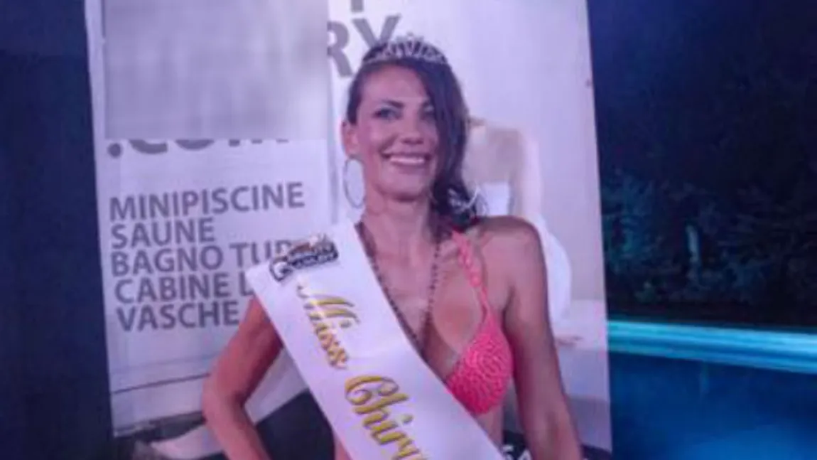 O româncă este Miss Chirurgie Estetică în Italia FOTO