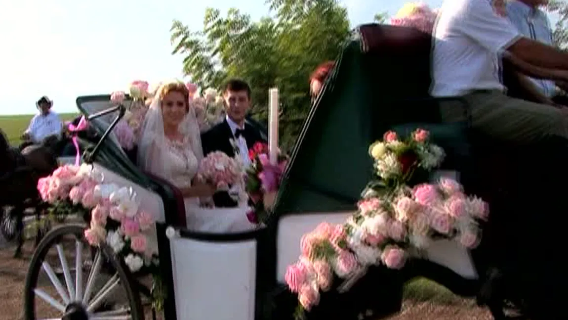 Nuntă ca-n poveşti la conacul şefului CJ Neamţ. Fiul cel mic al lui Culiţă Tărâţă s-a însurat - VIDEO