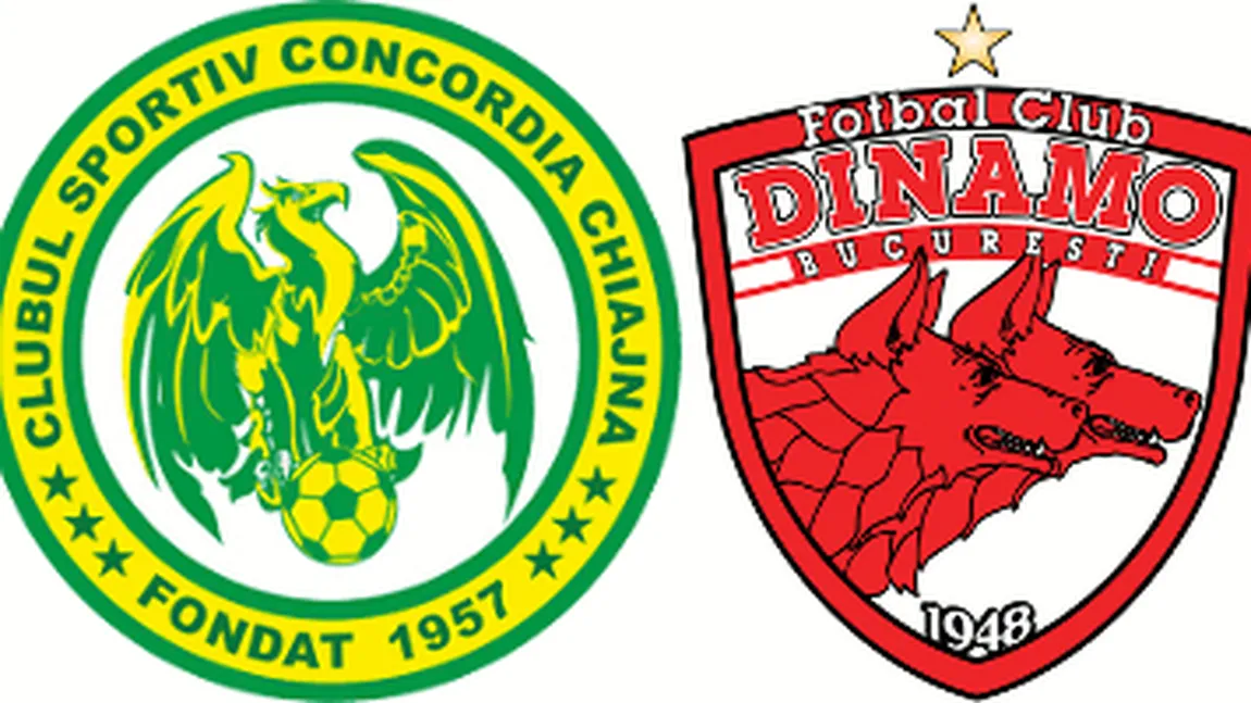 CONCORDIA CHIAJNA - DINAMO LIVE, scor 0-0, în etapa cincea a Ligii I