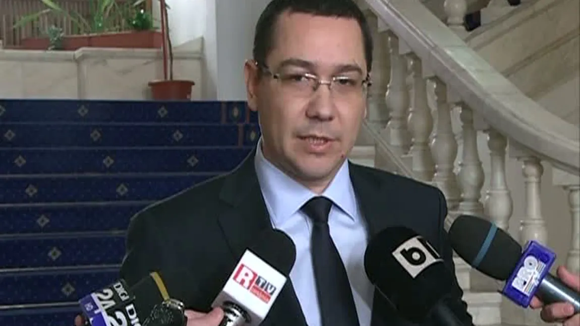 Victor Ponta: Dacă voi fi preşedinte, Băsescu va răspunde în faţa legii pentru lucrurile pe care le-a făcut