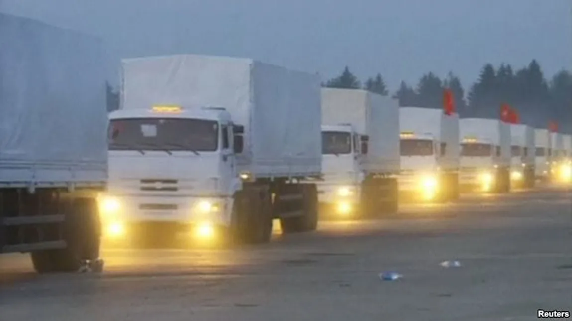 Rusia VREA să trimită încă un CONVOI UMANITAR în Ucraina