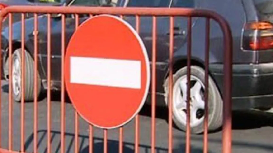 Trafic RESTRICŢIONAT, sâmbătă, în Capitală