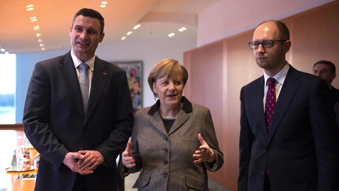Angela Merkel vine în UCRAINA