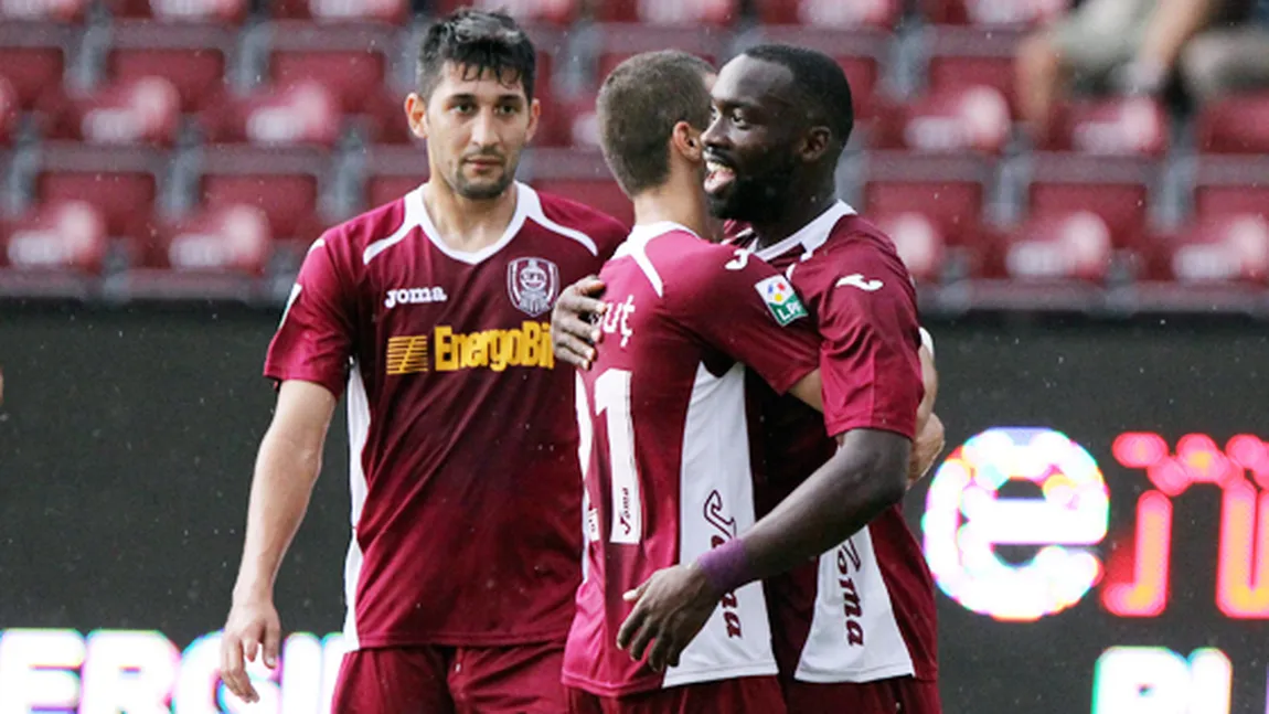 LIGA I: CFR Cluj - Gaz Metan 4-1 în etapa a 5-a. VEZI CLASAMENTUL