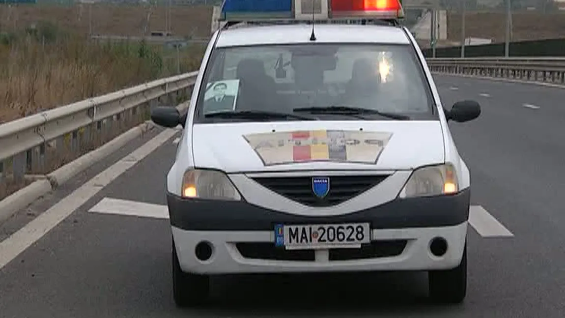 TRAFIC BLOCAT pe autostrada Bucureşti-Constanţa, după ce un TIR a derapat VIDEO