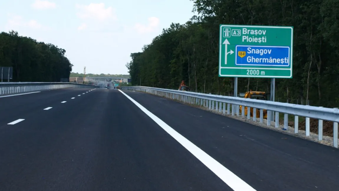 ALERTĂ pentru ŞOFERI! Circulaţia rutieră pe AUTOSTRADA A3 este îngreunată din cauza vântului puternic