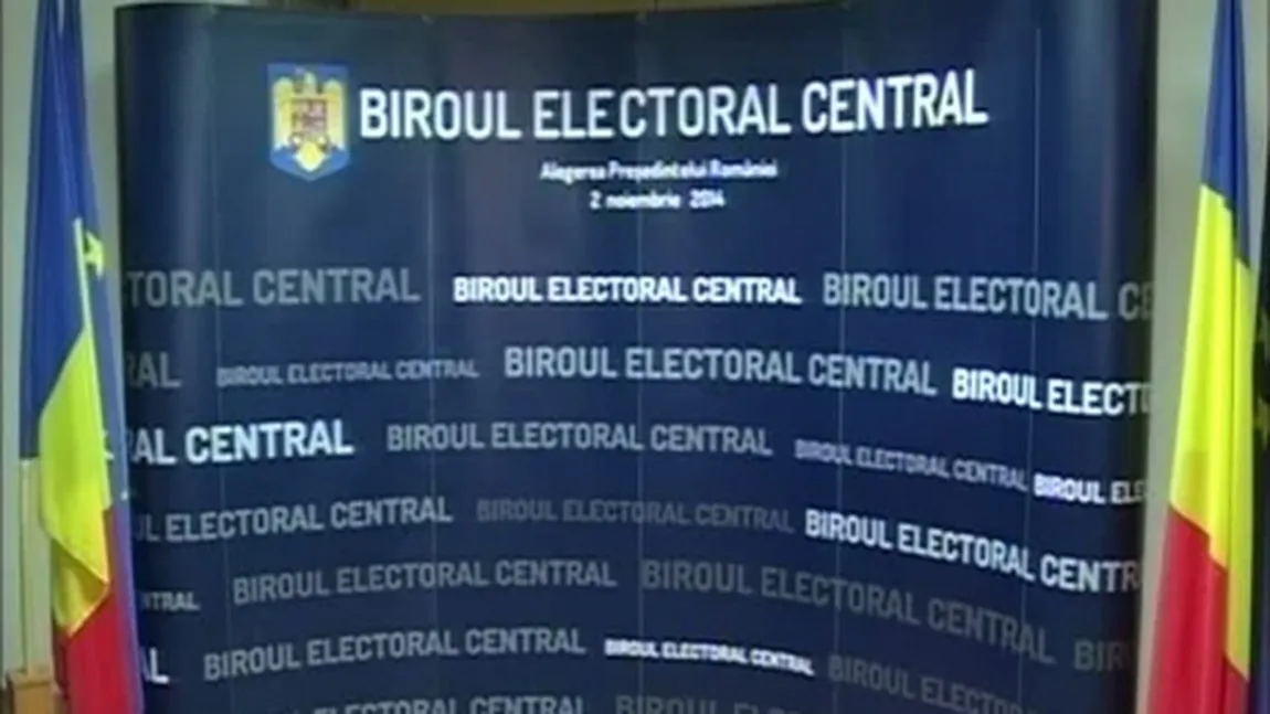 BEC stabileşte marţi ordinea candidaţilor pe buletinul de vot. Cele 14 candidaturi au rămas definitive