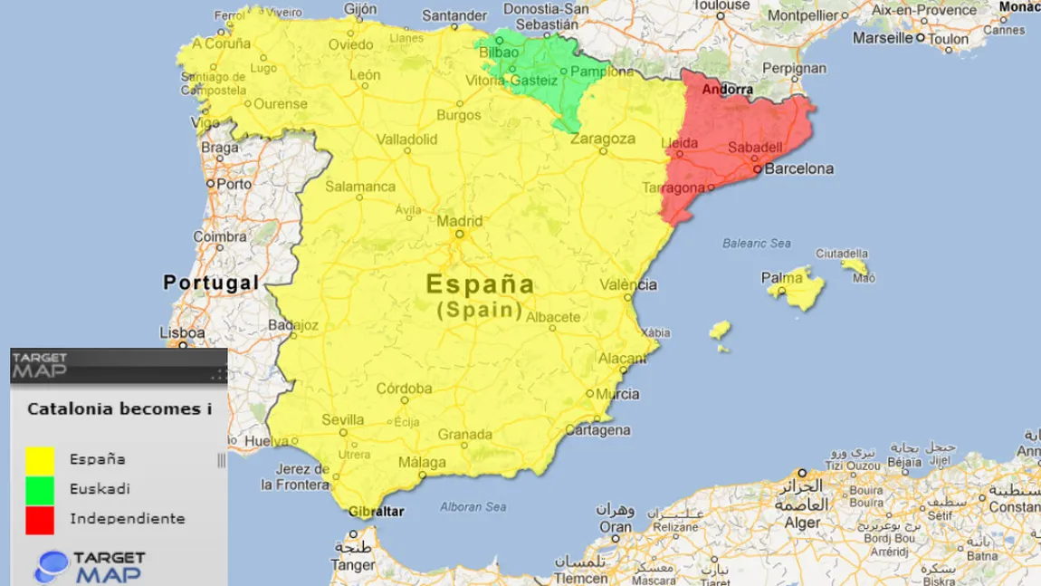 Catalonia convoacă referendum pentru independenţă. Guvernul Spaniei susţine că nu va avea loc