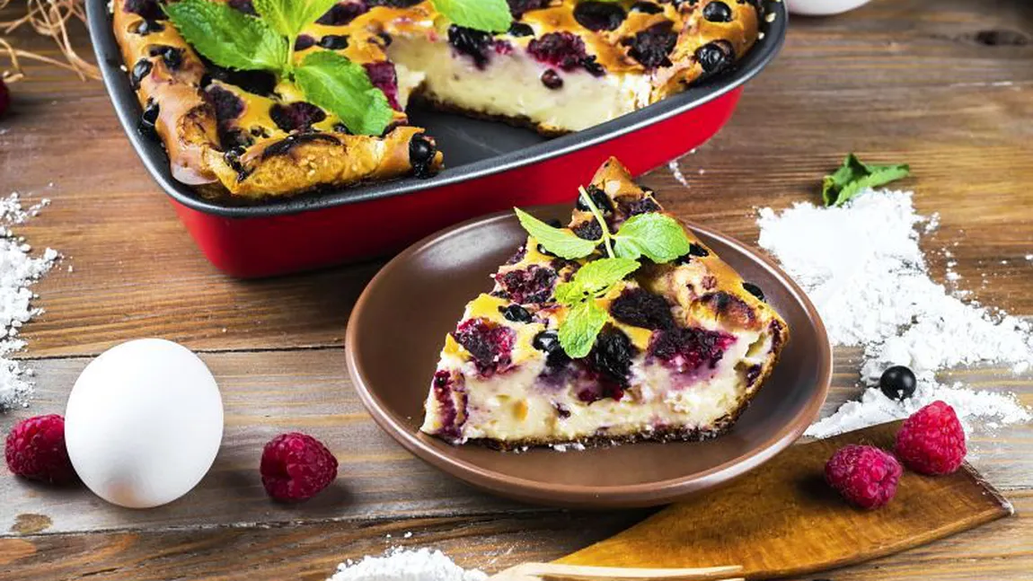 REŢETA ZILEI: Cheesecake cu zmeură