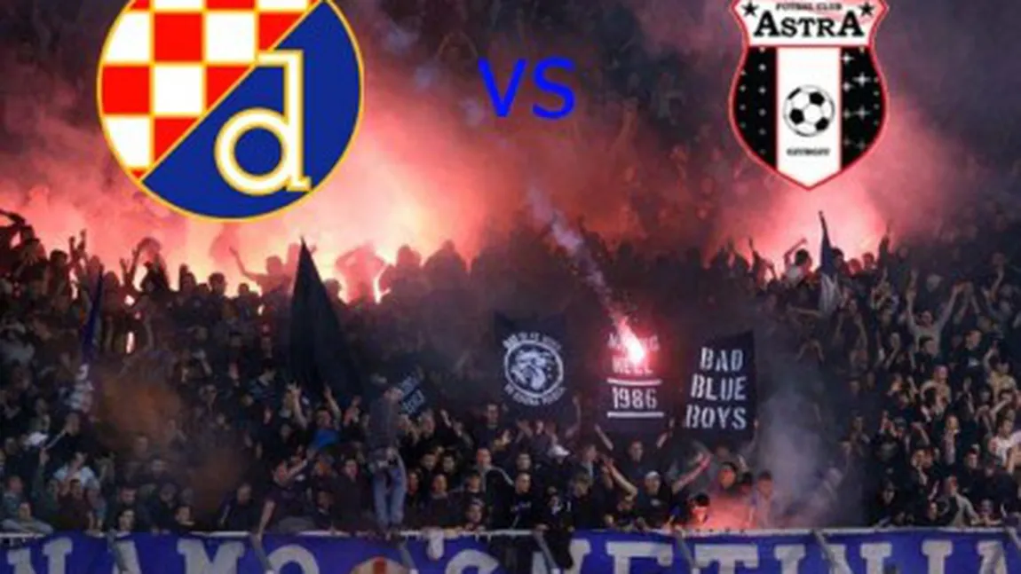 DINAMO ZAGREB-ASTRA. Totul despre DINAMO ZAGREB-ASTRA din Europa League. Astra, umilită în Croaţia