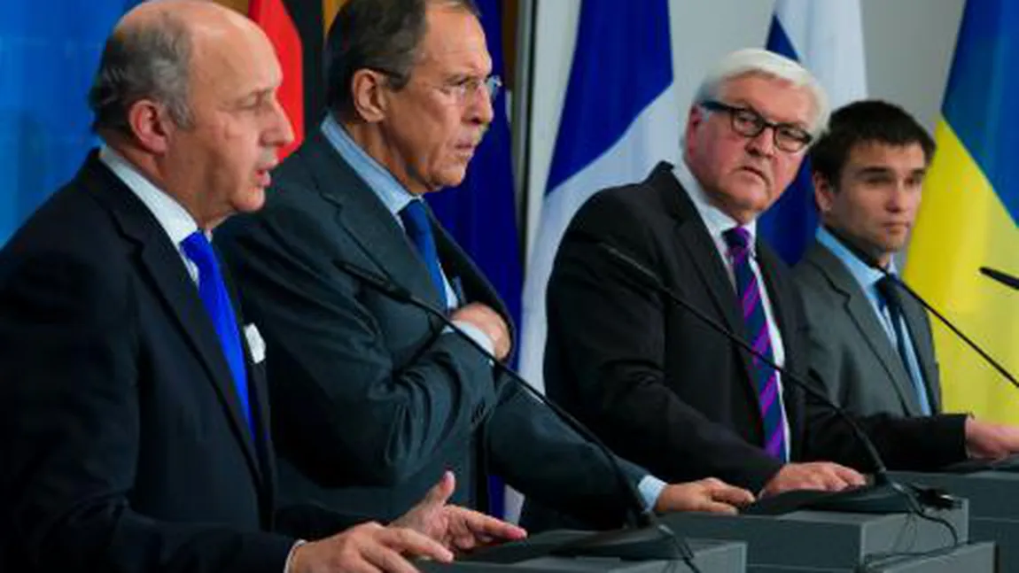 Franţa, Germania şi Rusia se reunesc la Paris pe tema CRIZEI din UCRAINA