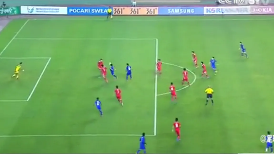 Fotbal thailandez. Gol senzaţional, dintr-un vole acrobatic VIDEO