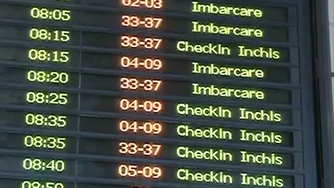 Haos pe aeroport: Mai multe curse ale Tarom au deja întârzieri, după trei zile de grevă a piloţilor