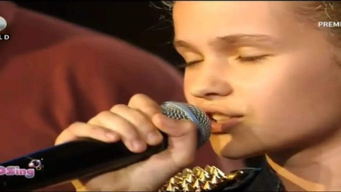 KIDSing. Cuprinde tot globul cu vocea ei! O fetiţă de 10 ani CÂNTĂ DUMNEZEIEŞTE piesa Rihannei VIDEO