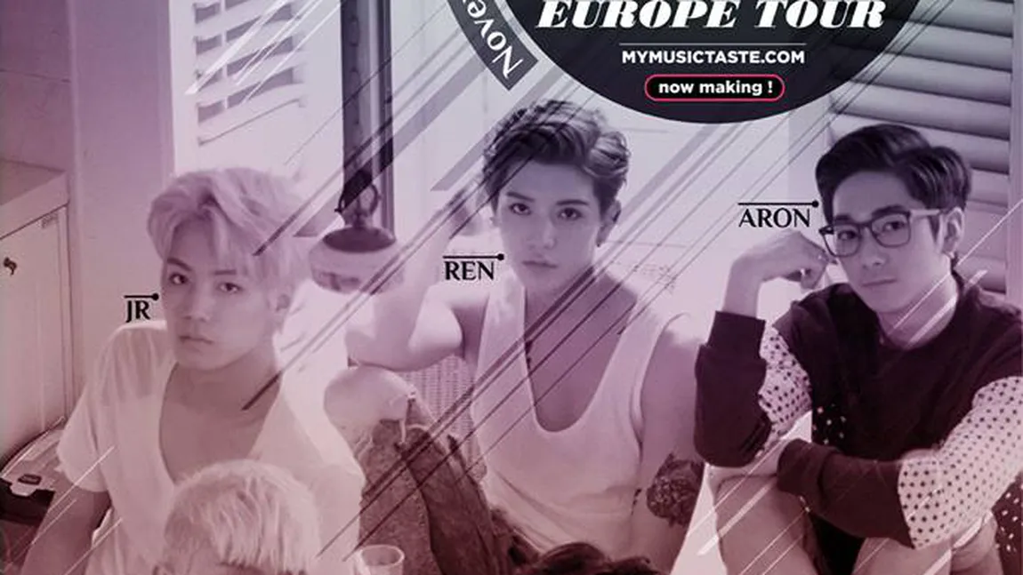 Evenimentul K Pop al anului: NU'EST concertează la Bucureşti pe 29 noiembrie