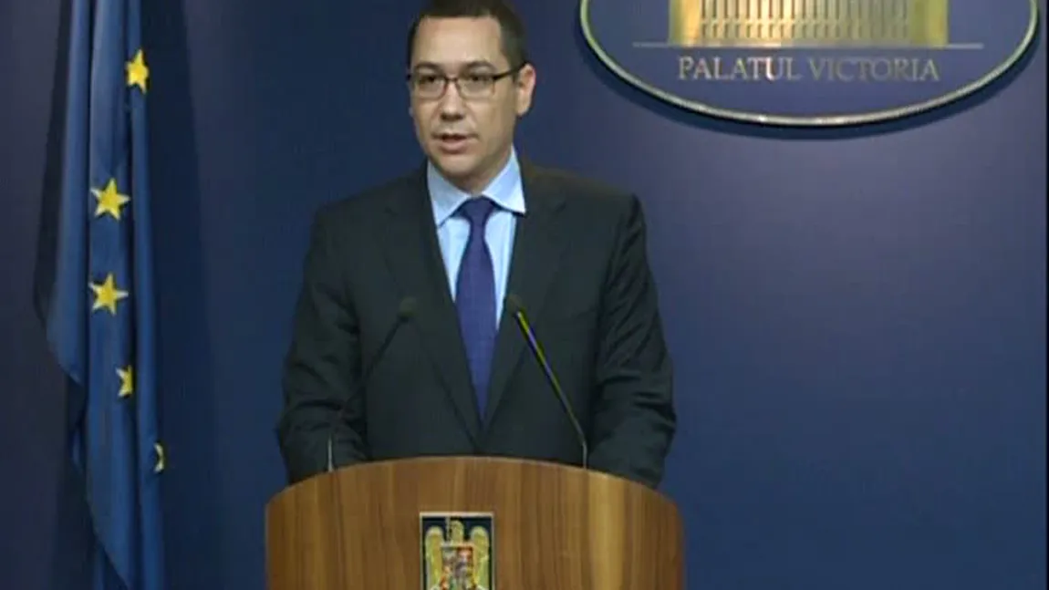 Victor Ponta, despre candidatul-ofiţer sub acoperire invocat de Băsescu: BÂRFE VIDEO