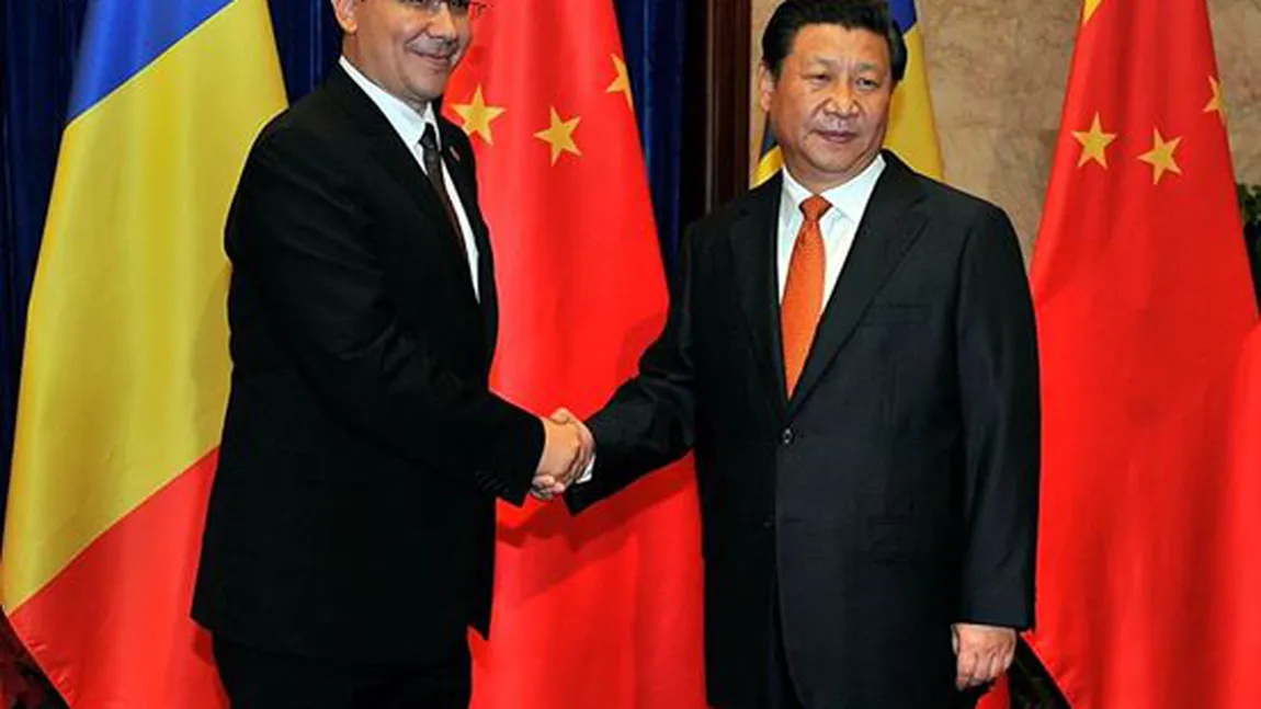 Victor Ponta s-a întâlnit cu preşedintele Republicii Populare Chineze